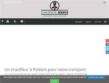 Tablet Screenshot of chauffeur-service.fr